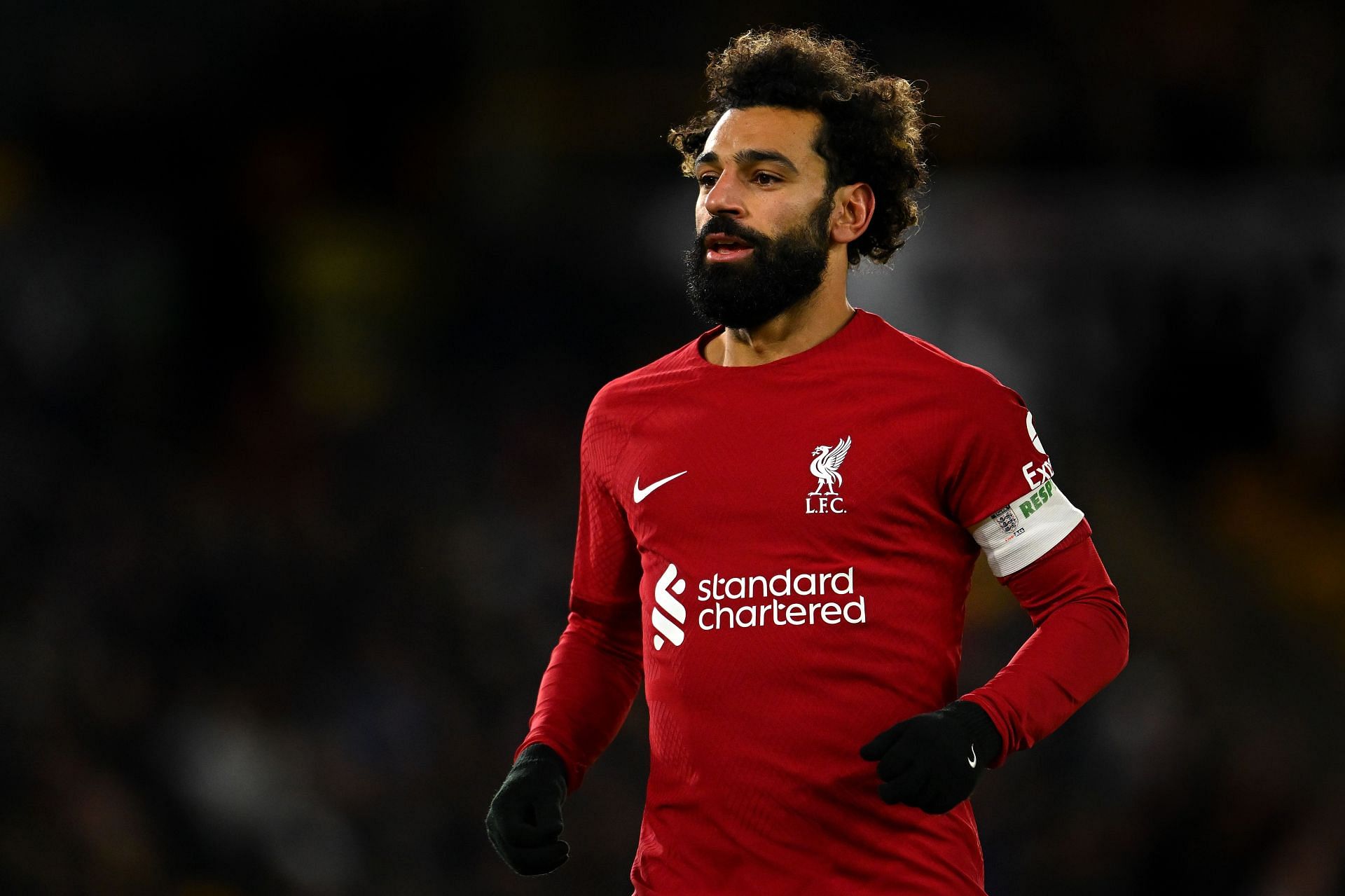 Mohamed Salah has admirers at the Parc des Princes.